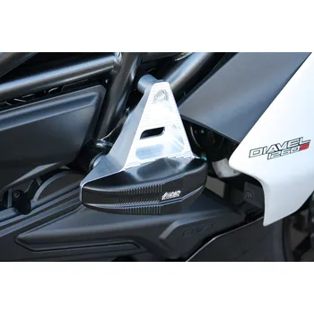 Rám pro motocykl GSG MotoTechnik Německo Ducati Diavel 1260/1260S padací slidery GSG Moto provedení: montážní sada hliník natur