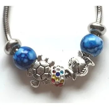 Náramek Náramek hadí ve stylu PANDORA - ryba-želva