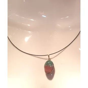 Náhrdelník Náhrdelník na lanku s polodrahokamem - jaspis (do vyprodání zásob)