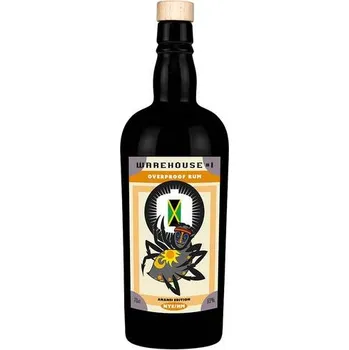 Rum Warehouse #1 Overproof White Rum Anansi Edition NYE/HM 63,0% 0,7 l&nbsp;(holá láhev)