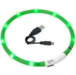 Karlie Visio Light LED svítící obojek zelená