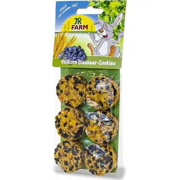 Krmivo pro hlodavce JR FARM celozrnné sušenky s borůvkami 80g