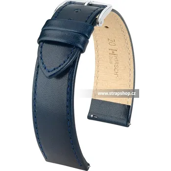 Řemínek na hodinky Řemínek k hodinkám HIRSCH Osiris modrá (80) 18 mm pánský