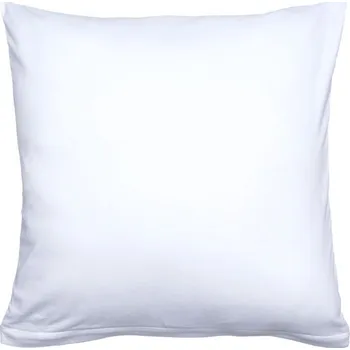 Polštář SCANquilt povlak JERSEY UNI bílá 40 x 40 cm