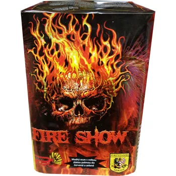 Zábavní pyrotechnika FIRE SHOW - kompakt 16 výstřelů, cal. 25mm