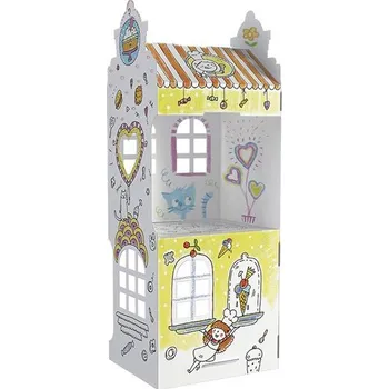 omalovánky 3D omalovánka ke skládání Monumi ul.Sladká