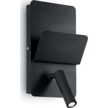 Nástěnné svítidlo LED Nástěnné svítidlo Ideal Lux Read AP1 nero 176550 3W černé