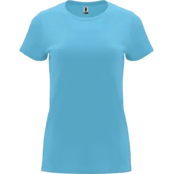 Roly Dámská bavlněné tričko CAPRI - různé barvy Barva: Tyrkysová, Velikost: S