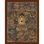 Malovaný obraz THANGKA 43x55 cm