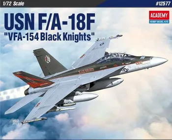 Plastikový model Academy Boeing F/A-18F USN VFA-154 Black Knight 1:72