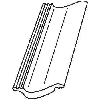 Střešní krytina Střešní krytina Nelskamp Sigma půlka / TOP 2000S černá, betonová