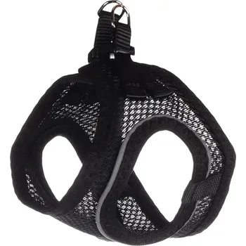 Postroj pro psa Postroj FLAMINGO Step & Go Bento černý (XXS) 22-23x24-25cm