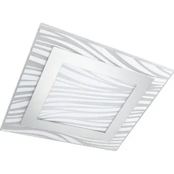 Bodové svítidlo Stropní přisazené svítidlo Prezent EPSYLON 45105 E27 2x60W IP20 40cm chrom/bílá