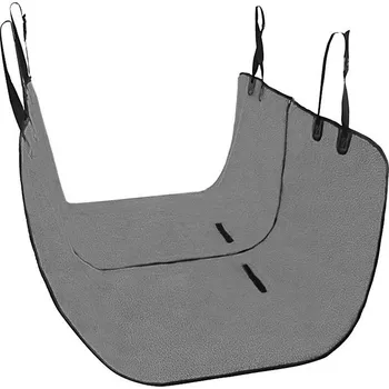 Ochranný autopotah NOBBY autopotah na zadní sedadlo šedý 145x160cm