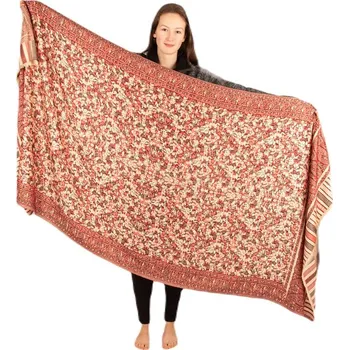 Šála Šála / pléd Vallaree Beige 40 % pašmína, Sittar