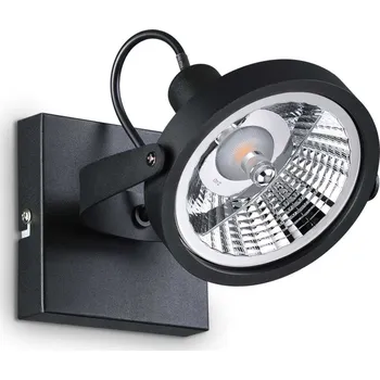 Nástěnné svítidlo Ideal Lux Stropní svítidlo GLIM PL1 NERO