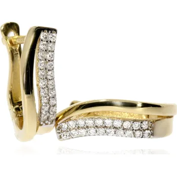 Náušnice Zlatnictví Helios Zlaté náušnice francouzský patent