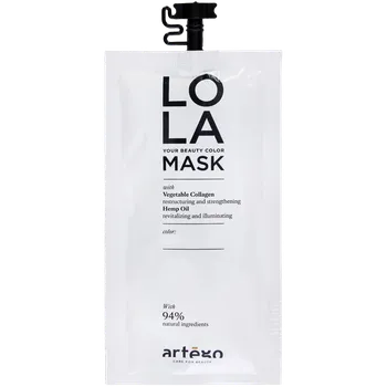 Vlasová regenerace Artego Lola Color tónovací maska na vlasy caramel, 20 ml