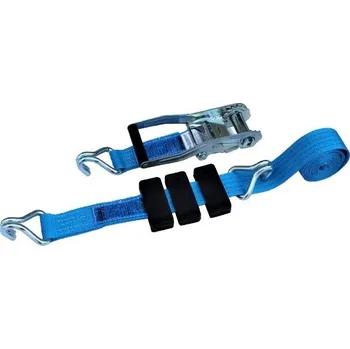 Upínací popruh Upínací pás tříbodový 3t/3m - krátká račna - 50mm - modrý