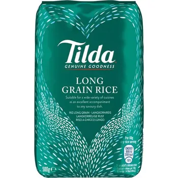 Rýže Tilda dlouhozrnná Rýže 500G
