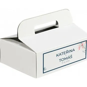 Krabička na výslužku Krabička na výslužky 16x23x7,5 cm