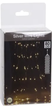Vánoční osvětlení Nedis AX8702110 světelný řetěz 80 LED teplá bílá