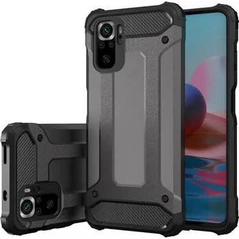 Pouzdro na mobilní telefon Hybrid Armor Case odolné pouzdro pro Xiaomi Redmi 10 černý