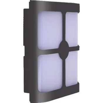 Nástěnné svítidlo LED Venkovní nástěnné svítidlo Luxera AUSTIN 31651 20W 1800lm 4000K IP65 tmavě šedé