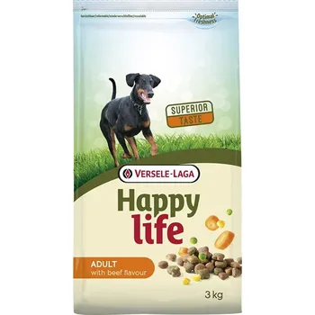 Krmivo pro psa VERSELE-LAGA Happy Life Adult Beef 3kg