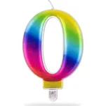 Svíčka narozeninová zapichovací číslo 0