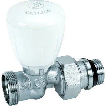 Hlavice pro radiátor Giacomini Termostatický ventil přímý s ruční hlavou R432TG 1/2" x 16