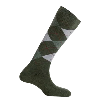 Dámské ponožky MUND EQUITACION INVIERNO ponožky zelené M 36-40 Typ: 36-40 M