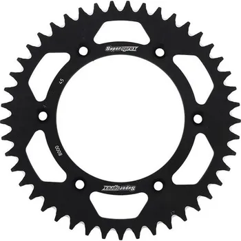 Řetězová sada pro motocykl SUPERSPROX Hliníková řetězová rozeta SUPERSPROX RAL-8000:45-BLK černý 45 zubů, 520