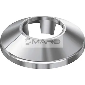 Dveřní kování Flamco Růžice krycí RVC jednoduchá, dělená 18 mm, 12450