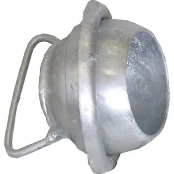 Hadicová spojka ITAL ZÁSLEPKA F.6B - pozink. bez háků DN 150/152 mm