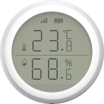 Tuya ZigBee Sensor Teploty a Vlhkosti s Displejem