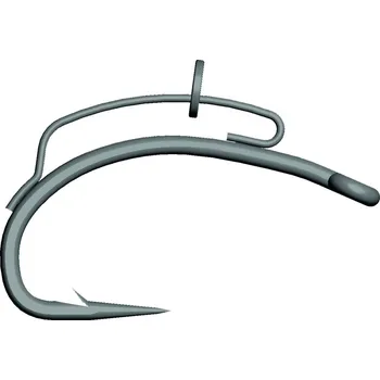 Rybářský háček Mustad háčky BBS Curved Shank Elite 4,8 Micro Barb titan x 5ks Velikost: 6