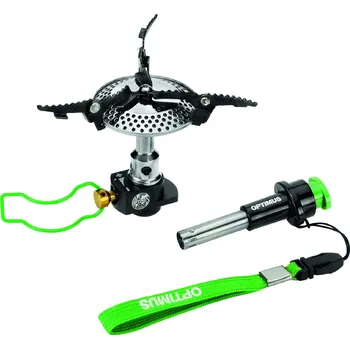 Turistický vařič Plynový vařič Crux Lite se zapalovačem Sparky, Optimus of Sweden