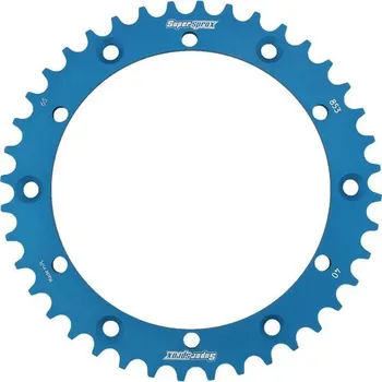 Řetězová sada pro motocykl SUPERSPROX Hliníková řetězová rozeta SUPERSPROX RAL-853:40-BLU modrá 40 zubů, 520