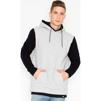 Pánská mikina Pánská mikina s kapucí V031 VISENT Barva: Šedá, Velikost: S