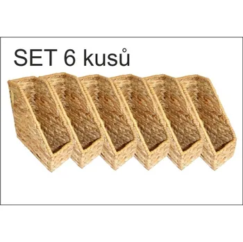 Axin Trading s.r.o. Pořadač na časopisy vodní hyacint 6 kusů