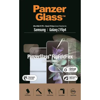 PanzerGlass Ultra-Wide Fit ochranné sklo + fólie pro Samsung Galaxy Z Flip 4 