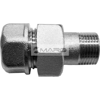 Radiátor IVAR Šroubení radiátorové 230N přímé 3/8", nikl, P40245