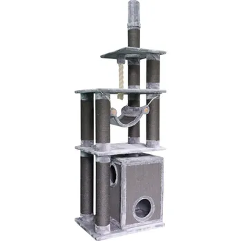 Nobby škrabadlo Telde pro kočky upevnění ke stropu 232-252cm šedá