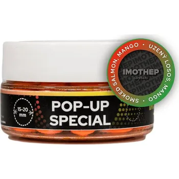 Boilies Pop up uzený losos-mango (Ramzes Tropic) (Plovoucí boilie s příchutí uzeného lososa a manga.)