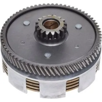 Autodíl Yamaha YBR 125 2005-2015 spojková sada (spojkový koš, spojkové lamely, spojkové plechy, spojkové pružiny, přítlačný spojkový talíř)