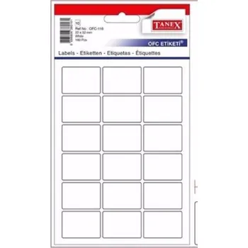 Speciální papír etikety 22x32mm/A6/180ks