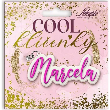 Nekupto Dárková klíčenka se jménem Marcela