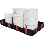 Skládací záchytná vana, 2000 × 1000 × 250 mm, 500 l