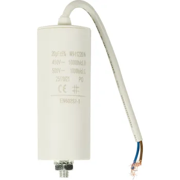 Kondenzátor Fixapart Kondenzátor rozběhový 20uf / 450 V s kabelem (W9-11220N)